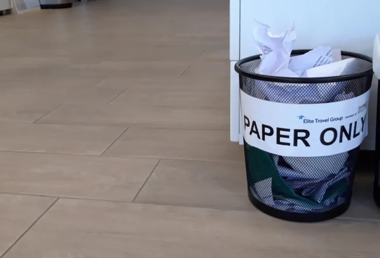 Paper only bin
