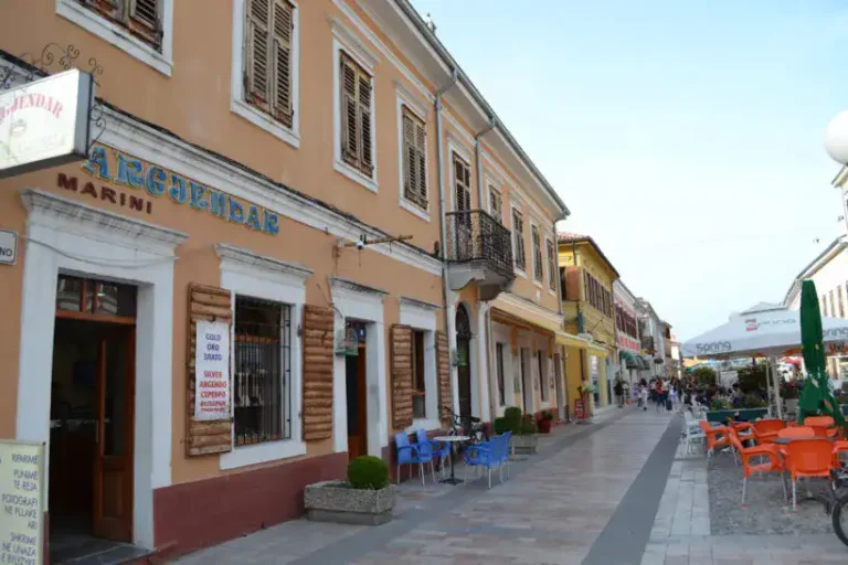 Shkodra promenade